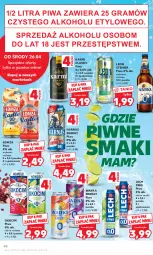 Gazetka promocyjna Kaufland - Gazetka tygodnia - Gazetka - ważna od 02.05 do 02.05.2023 - strona 40 - produkty: Piwa, Piwo, Koc, Gra, Warka, Leon, Okocim, Karmi, Harnaś