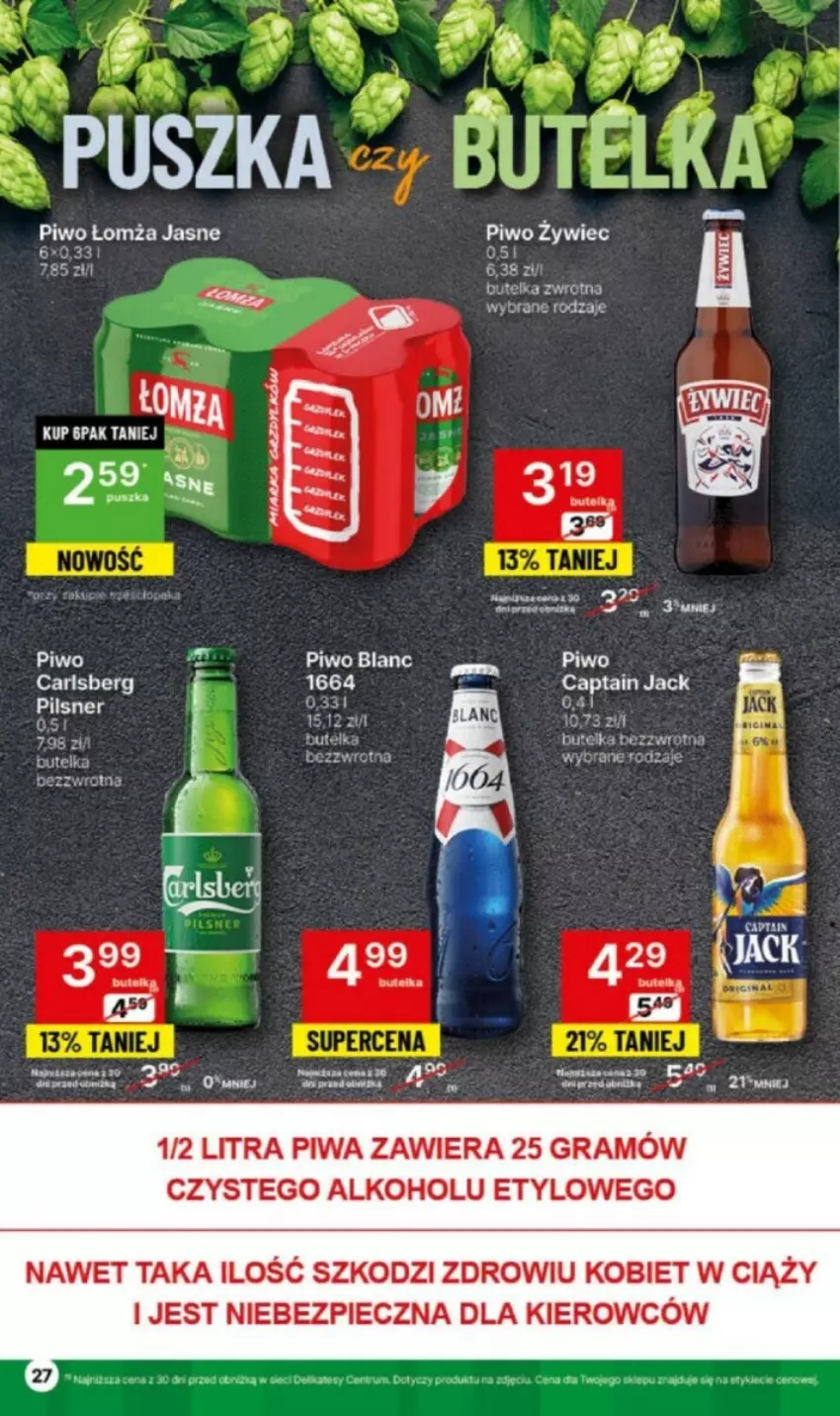 Gazetka promocyjna Delikatesy Centrum - ważna 20.05 do 02.06.2024 - strona 20 - produkty: Fa, Gra, Piec, Piwa, Piwo, Rum