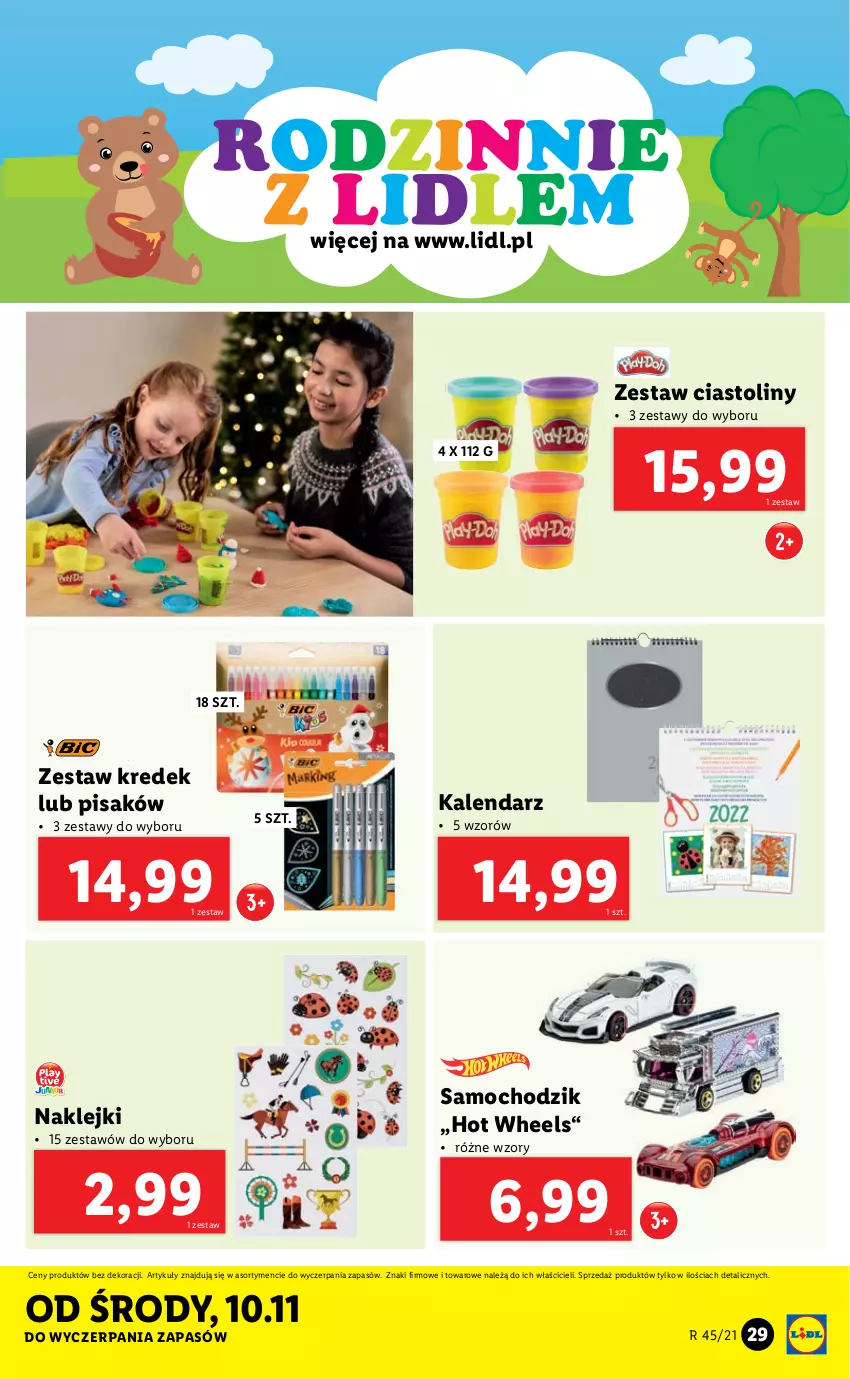 Gazetka promocyjna Lidl - GAZETKA - ważna 08.11 do 15.11.2021 - strona 29 - produkty: Kalendarz