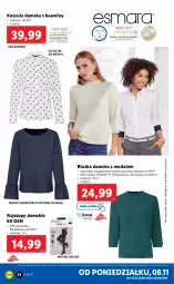 Gazetka promocyjna Lidl - GAZETKA - Gazetka - ważna od 15.11 do 15.11.2021 - strona 24 - produkty: Top, Kosz, Rajstopy, Koszula, Moda, Fa