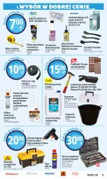 Gazetka promocyjna E Leclerc - Gazetka - ważna od 16.03 do 16.03.2024 - strona 29 - produkty: Top, Mop, Philips, Skrzynka narzędziowa, Cień, Organizer, Klej, Pojemnik, Warka, WD-40, Baterie alkaliczne, Młotek, Młot, Piekarnik, Grunt, PLATINET, Podkład, Masa szpachlowa, Fa