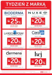 Gazetka promocyjna Ziko - Gazetka Ziko Dermo - Gazetka - ważna od 08.04 do 08.04.2026 - strona 19 - produkty: CeraVe, Ser, Body, La Roche-Posay, Dermena, Nuxe, Apteka, Helio