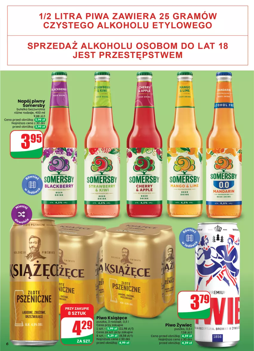 Gazetka promocyjna Dino - Weekendowe okazje - ważna 02.10 do 03.10.2026 - strona 6 - produkty: Gra, Lack, Mango, Piwa, Somersby