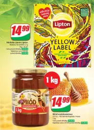 Gazetka promocyjna Dino - Gazetka 1 - Gazetka - ważna od 05.01 do 05.01.2024 - strona 11 - produkty: Kujawski, Herbata czarna, Lipton, Miód, Herbata