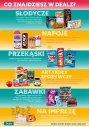 Gazetka promocyjna Dealz - WIELKIE OTWARCIE 02.09.2022 🥳Kolno, Park Handlowy - Gazetka - ważna od 16.09 do 16.09.2022 - strona 4 - produkty: Top, Sos, Ser, Gry, Gra, Papier, Chodzik, Długopis, Marker, Samochodziki, Zdrowie, Napoje, Przyprawy, Artykuły spożywcze, Fanta, Danio, Biuro, Fa