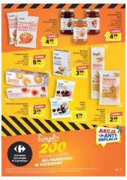 Gazetka promocyjna Carrefour - Gazetka Marki własne Carrefour - Gazetka - ważna od 29.01 do 29.01.2023 - strona 17 - produkty: Makaron, Ciastka, Orzeszki, Dżem, Tarta, Herbata