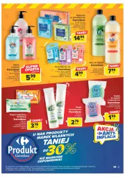 Gazetka promocyjna Carrefour - Gazetka Marki własne Carrefour - Gazetka - ważna od 29.01 do 29.01.2023 - strona 21 - produkty: Płyn do kąpieli, Mydło w płynie, Podpaski, Mydło