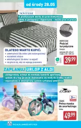 Gazetka promocyjna Aldi - Artykuły przemysłowe i tekstylia - Gazetka - ważna od 31.05 do 31.05.2025 - strona 2 - produkty: Top, Por, Kołdra, Pościel, Sport, Poduszka, Maska