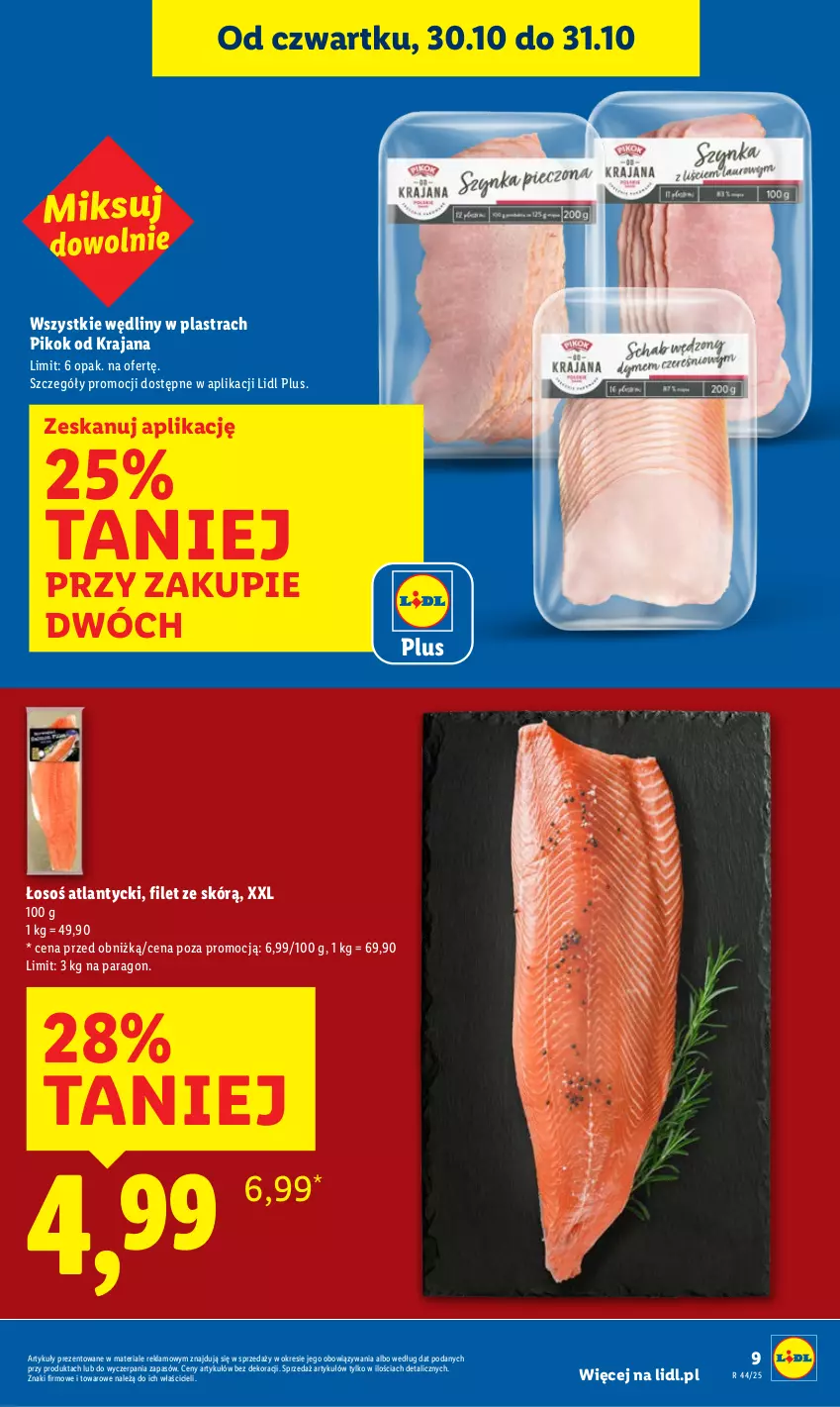 Gazetka promocyjna Lidl - GAZETKA - ważna 30.10 do 31.10.2025 - strona 9 - produkty: PIKOK