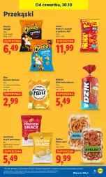 Gazetka promocyjna Lidl - GAZETKA - Gazetka - ważna od 31.10 do 31.10.2025 - strona 55 - produkty: Cheetos, Ser, Orzeszki, Beko, Chrupki, Wafle, Lorenz, Chleb