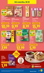 Gazetka promocyjna Lidl - GAZETKA - Gazetka - ważna od 31.10 do 31.10.2025 - strona 57 - produkty: Piernik, Sos, Mus, Bourbon, Migdały, Wazon