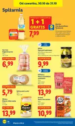 Gazetka promocyjna Lidl - GAZETKA - Gazetka - ważna od 31.10 do 31.10.2025 - strona 60 - produkty: Kurczak, Majonez, So Food, Gra, Rust, Winiary, Wazon, Bajgle, Papryczki nadziewane, Dan Cake, Owoce, Olej słonecznikowy, Olej