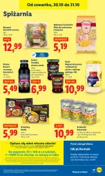 Gazetka promocyjna Lidl - GAZETKA - Gazetka - ważna od 31.10 do 31.10.2025 - strona 61 - produkty: Majonez, Makaron, Krakus, Por, Gra, Bonduelle, Portal, Laur, Borowiki, Mola, Kakao, Kukurydza