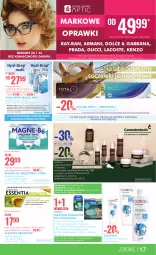 Gazetka promocyjna Super Pharm - Gazetka - ważna od 25.07 do 25.07.2024 - strona 17 - produkty: Soczewki kontaktowe, Krople do oczu, Tablet, Zdrowie, Lacoste, Urgo, Mule, Dzieci, Suplement diety, Olej, Kenzo, Gucci, Magnez, LG, Fa