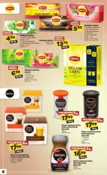 Gazetka promocyjna Netto - Katalog znanych marek - Gazetka - ważna od 21.08 do 21.08.2021 - strona 8 - produkty: Earl Grey, Nescafé, Kawa rozpuszczalna, Rum, Gin, Gra, Hibiskus, Granat, Stek, Kawa, Lipton, Dolce Gusto, Herbata, Fa