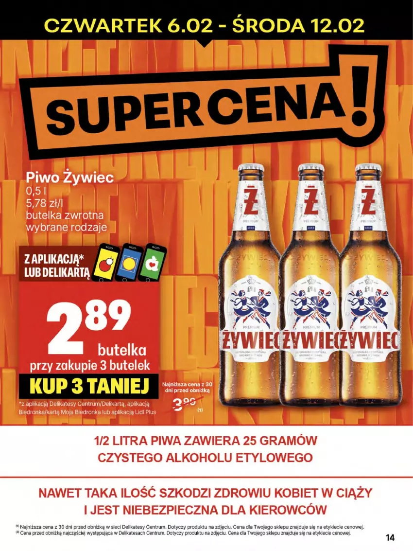 Gazetka promocyjna Delikatesy Centrum - NOWA GAZETKA Delikatesy Centrum od 6 lutego! 6-12.02.2025 - ważna 06.02 do 12.02.2025 - strona 14 - produkty: Rum