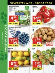 Gazetka promocyjna Delikatesy Centrum - NOWA GAZETKA Delikatesy Centrum od 6 lutego! 6-12.02.2025 - Gazetka - ważna od 12.02 do 12.02.2025 - strona 18 - produkty: Papryka, Cytryny, Kiwi, Ziemniaki, Sałat