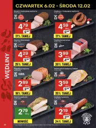 Gazetka promocyjna Delikatesy Centrum - NOWA GAZETKA Delikatesy Centrum od 6 lutego! 6-12.02.2025 - Gazetka - ważna od 12.02 do 12.02.2025 - strona 23 - produkty: Ser, Szynka konserwowa, LANA, Szynka, Kiełbasa