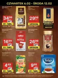Gazetka promocyjna Delikatesy Centrum - NOWA GAZETKA Delikatesy Centrum od 6 lutego! 6-12.02.2025 - Gazetka - ważna od 12.02 do 12.02.2025 - strona 33 - produkty: Kawa rozpuszczalna, Rum, BIC, Kawa ziarnista, Dallmayr, Kawa mielona, Kawa, Tetley, Lavazza, Herbata, Herbapol