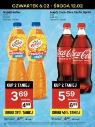 Gazetka promocyjna Delikatesy Centrum - NOWA GAZETKA Delikatesy Centrum od 6 lutego! 6-12.02.2025 - Gazetka - ważna od 12.02 do 12.02.2025 - strona 37 - produkty: Rum, Gin, Coca-Cola, Fanta, Sprite, Napój, Hortex, Fa