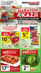 Gazetka promocyjna Intermarche - Gazetka - ważna od 19.06 do 19.06.2024 - strona 1 - produkty: Piwo, Chipsy, Warka, Boczek, Crunchips, Grill, Boczek wieprzowy