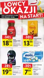 Gazetka promocyjna Intermarche - Gazetka - ważna od 19.06 do 19.06.2024 - strona 12 - produkty: Płyn do prania, Tchibo, Nescafé, Papier, Kawa mielona, Kawa, Papier toaletowy, Wełna, Mola, Tchibo Family, Perwoll, Fa