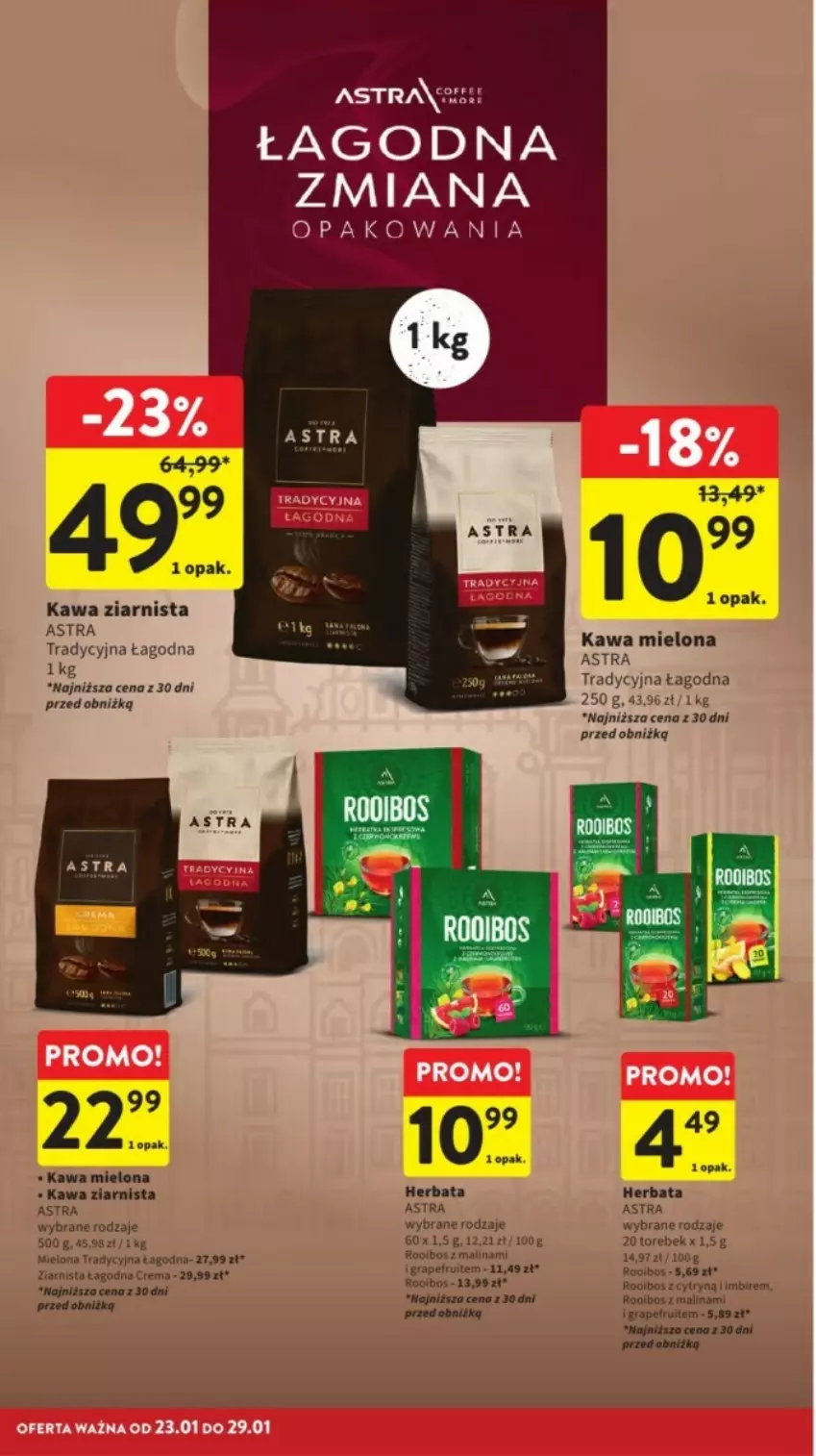 Gazetka promocyjna Intermarche - ważna 27.01 do 29.01.2025 - strona 16 - produkty: Gra, Herbata, Imbir, Kawa, Kawa mielona, Kawa ziarnista