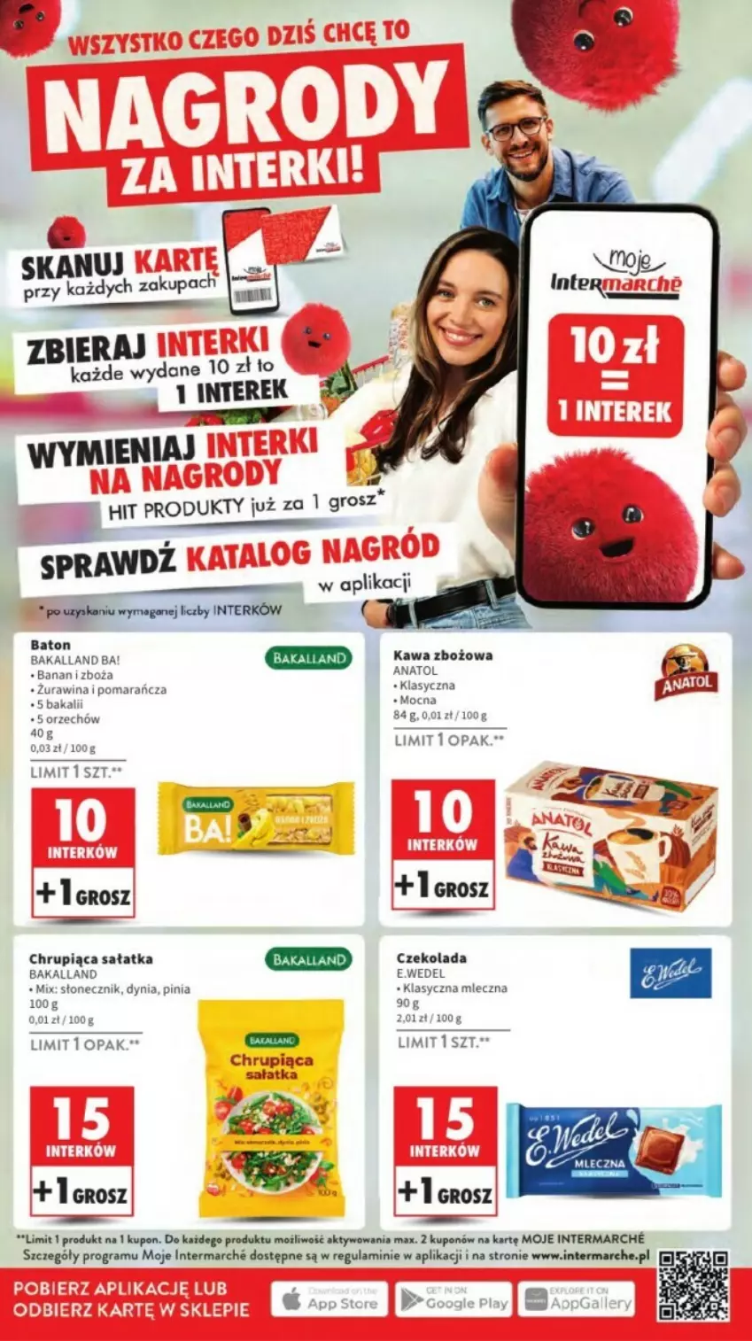 Gazetka promocyjna Intermarche - ważna 27.01 do 29.01.2025 - strona 26 - produkty: Ba!, Bakalland, Baton, Czekolada, Gra, Kawa, Kawa zbożowa, Sałat, Sałatka