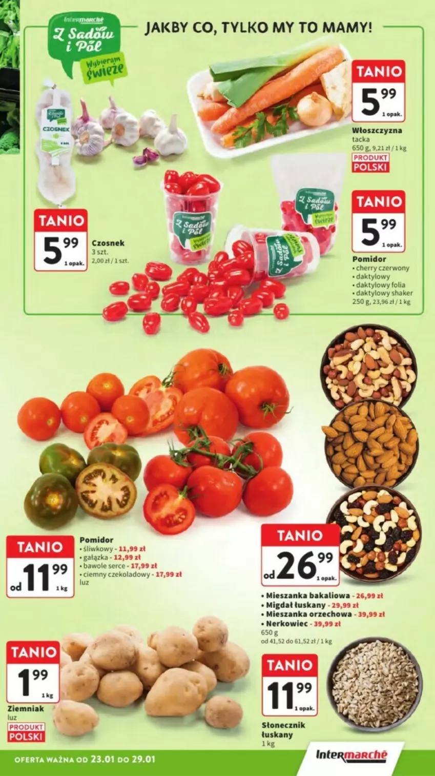 Gazetka promocyjna Intermarche - ważna 27.01 do 29.01.2025 - strona 4 - produkty: Mieszanka bakaliowa, Mieszanka orzechowa, Ser