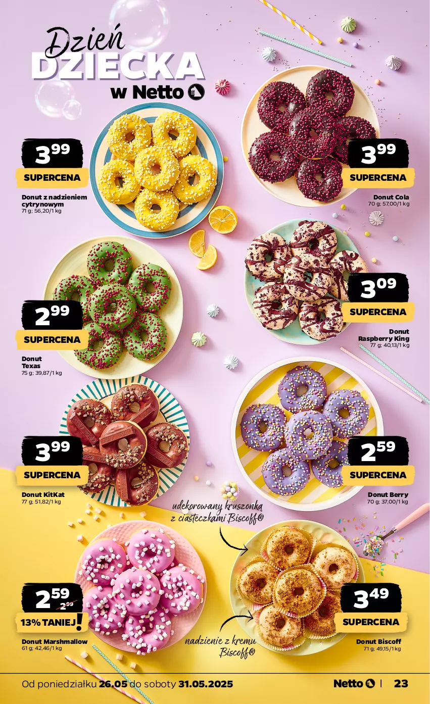 Gazetka promocyjna Netto - Od Poniedziałku - ważna 26.05 do 31.05.2025 - strona 23 - produkty: Donut, Mars