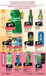 Gazetka promocyjna Netto - Od Poniedziałku - Gazetka - ważna od 31.05 do 31.05.2025 - strona 18 - produkty: Piwa, Piwo, Sok, Mus, Gra, Napój energetyczny, O nas, Napoje, Tatra, Carlsberg, Napój izotoniczny, Tymbark, Szyna, Woda mineralna, Owoce, Woda, Napój, Lech Premium