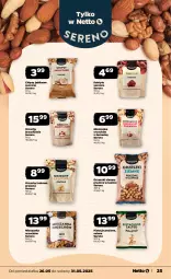 Gazetka promocyjna Netto - Od Poniedziałku - Gazetka - ważna od 31.05 do 31.05.2025 - strona 25 - produkty: Pistacje, Ser, Orzeszki, Chipsy, Daktyle, Orzeszki ziemne