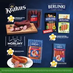Gazetka promocyjna Stokrotka - Wiosenne inspiracje - Gazetka - ważna od 02.04 do 02.04.2025 - strona 26 - produkty: Krakus, Warzywa, Gra, Parówki, Szynka, Kiełbasa krucha, Morliny, Frankfurterki, Owoce, Kiełbasa, Berlinki, Mięso, Kiełbasa śląska