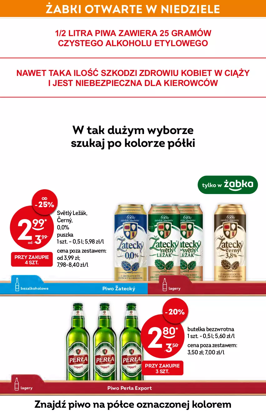 Gazetka promocyjna Żabka - ważna 23.02 do 01.03.2022 - strona 12 - produkty: Gra, Perła, Piec, Piwa, Piwo, Por