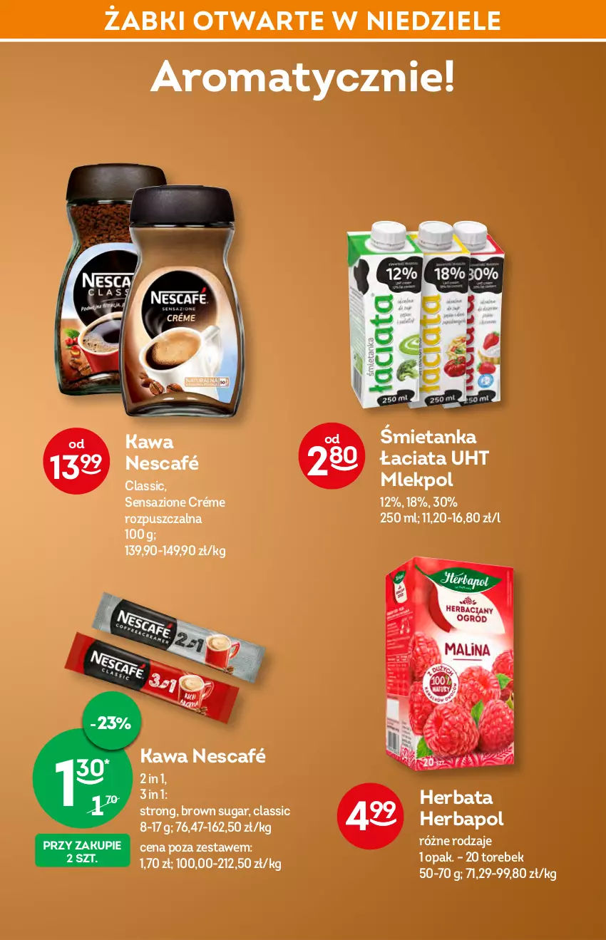 Gazetka promocyjna Żabka - ważna 23.02 do 01.03.2022 - strona 38 - produkty: Herbapol, Herbata, Kawa, Nescafé