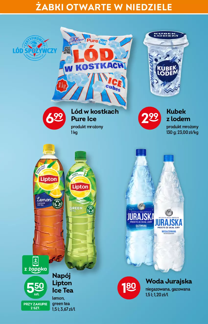 Gazetka promocyjna Żabka - ważna 23.02 do 01.03.2022 - strona 41 - produkty: Ice tea, Kubek, Lipton, Napój, Napoje, Pur, Woda