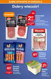 Gazetka promocyjna Żabka - Gazetka - ważna od 01.03 do 01.03.2022 - strona 42 - produkty: Sałatka, Salami, Bell, Parówki, Pastella, Dega, Sałat, Morliny, Kiełbasa, Olewnik, Berlinki, Lisner
