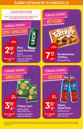 Gazetka promocyjna Żabka - Gazetka - ważna od 01.03 do 01.03.2022 - strona 5 - produkty: Piwa, Piwo, Piec, Gra, Chipsy, Pepsi, Toffifee, Lay’s, Napój, Lech Premium
