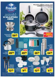 Gazetka promocyjna Carrefour - Gazetka Carrefour - Gazetka - ważna od 19.11 do 19.11.2022 - strona 25 - produkty: Noż, Czajnik, Termos, Talerz, Szklanka, Kieliszek, Waga