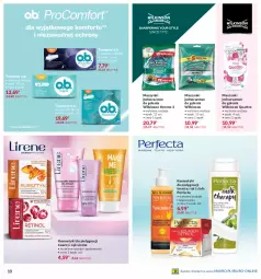 Gazetka promocyjna Makro - [Oferta specjalna] Zimowa pielęgnacja - Gazetka - ważna od 22.02 do 22.02.2021 - strona 10 - produkty: Perfecta, Kosmetyki do pielęgnacji, Tampony, Biuro, Lirene, O.B.
