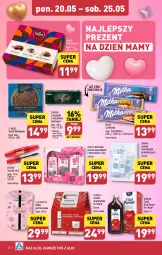 Gazetka promocyjna Aldi - Pełna oferta - Gazetka - ważna od 25.05 do 25.05.2024 - strona 20 - produkty: Woda perfumowana, Eveline, Perfum, Tusz, Wawel, Tonik, Czekolada, E. Wedel, Woda, Milka, LG