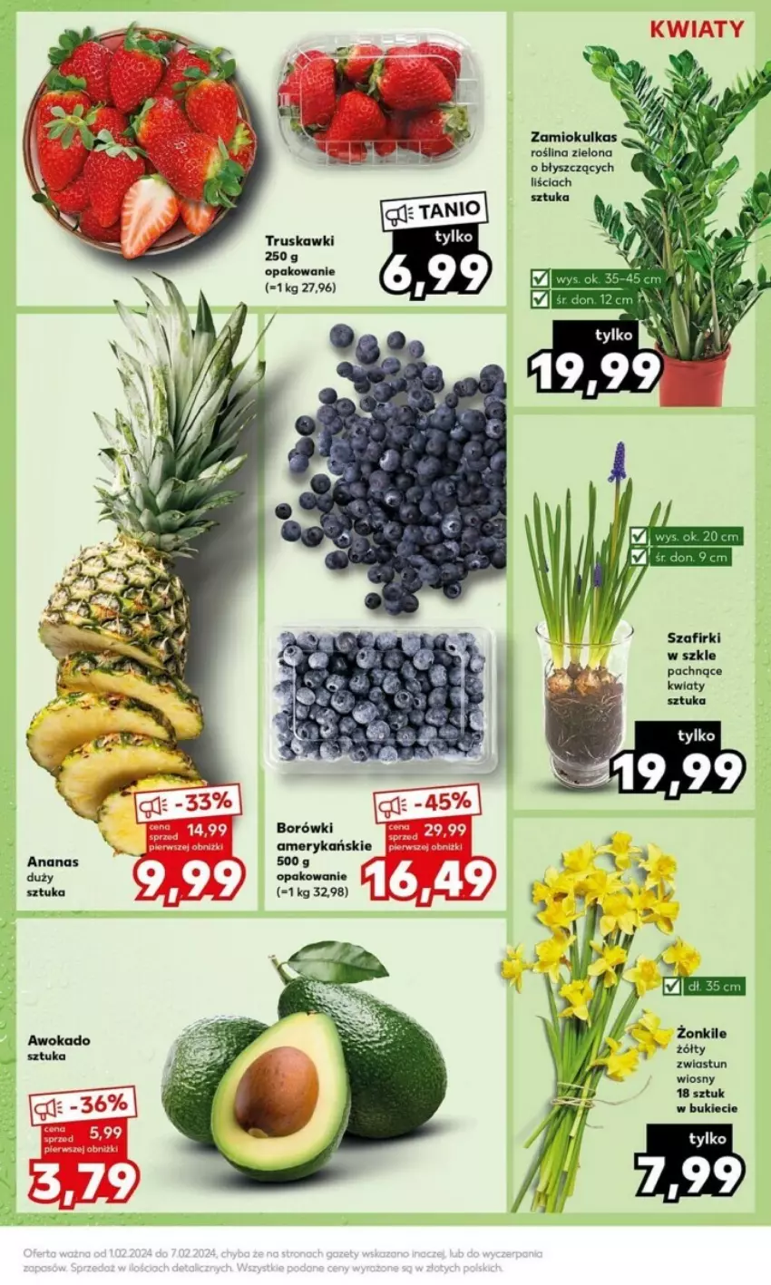 Gazetka promocyjna Kaufland - ważna 05.02 do 07.02.2024 - strona 7 - produkty: Ananas, Truskawki