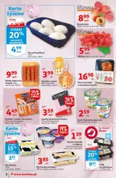 Gazetka promocyjna Auchan - 25 Urodziny #4 Moje Auchan - Gazetka - ważna od 21.05 do 21.05.2021 - strona 2 - produkty: Piec, Kurczak, Belriso, Sałatka, Krakus, Ser, Por, Parówki, Parówki z szynki, Smakija, Lody, Sałat, Szynka, Tarczyński, Serek, Maliny, Sport, Twój Smak, Grill, Kebab, Surimi