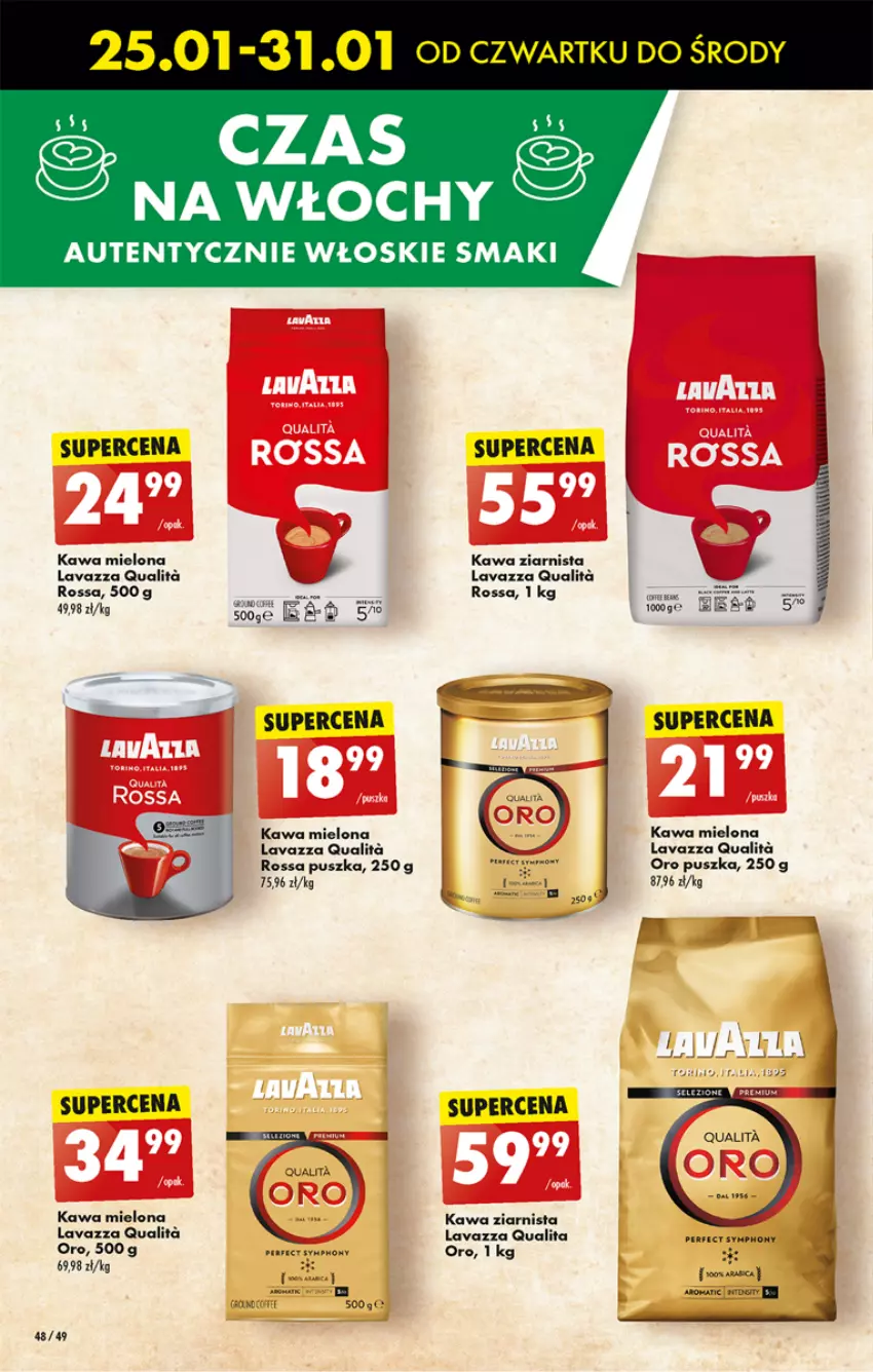 Gazetka promocyjna Biedronka - Od czwartku - ważna 25.01 do 31.01.2024 - strona 66 - produkty: HP, Kawa, Kawa mielona, Kawa ziarnista, Lavazza