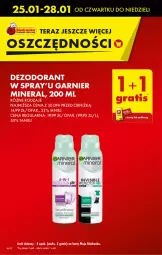 Gazetka promocyjna Biedronka - Od czwartku - Gazetka - ważna od 31.01 do 31.01.2024 - strona 18 - produkty: Gra, Dezodorant, Tera, Garnier