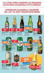 Gazetka promocyjna E Leclerc - Gazetka - ważna od 05.08 do 05.08.2024 - strona 9 - produkty: Piwo, Koc, Coca-Cola, Tatra, Carlsberg, Okocim, Karmi, Captain Jack, Fa