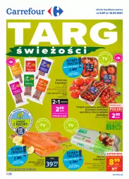 Gazetka promocyjna Carrefour - Gazetka Targi świeżości - Gazetka - ważna od 12.07 do 12.07.2021 - strona 1 - produkty: Gra, Jaja, Kosz, Kabanos, Pomidory