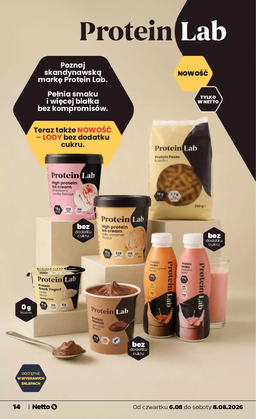 Gazetka promocyjna Netto - Od Czwartku - ważna 06.08 do 08.08.2026 - strona 14 - produkty: Lody, Tera