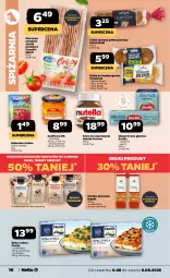 Gazetka promocyjna Netto - Od Czwartku - Gazetka - ważna od 08.08 do 08.08.2026 - strona 16 - produkty: Piec, Makaron, Nutella, Frosta, Ser, Ryba, Hamburger, Chrupki, Melvit, Konfitura, Penne, Burger, Spaghetti, Galaretka, Pieczywo chrupkie, Chleb tostowy, Pieczywo, Ferrero, Bazyl, Chleb, Bazylia, Barilla, Gala, Bułka, Pomidory