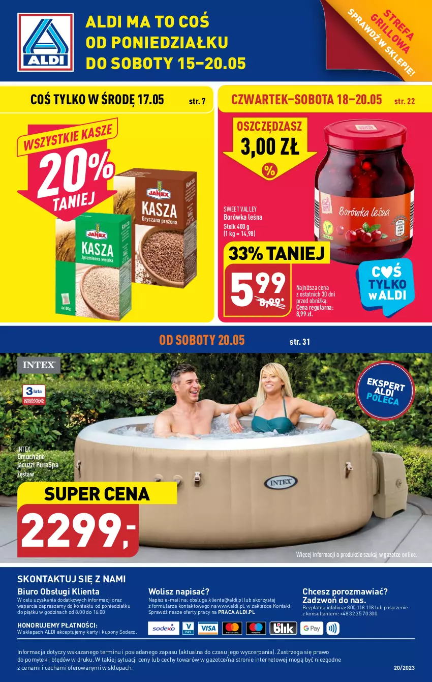 Gazetka promocyjna Aldi - ALDI ma to COŚ - ważna 17.05 do 20.05.2023 - strona 14 - produkty: Biuro, Borówka, Fa, O nas, Por, Pur